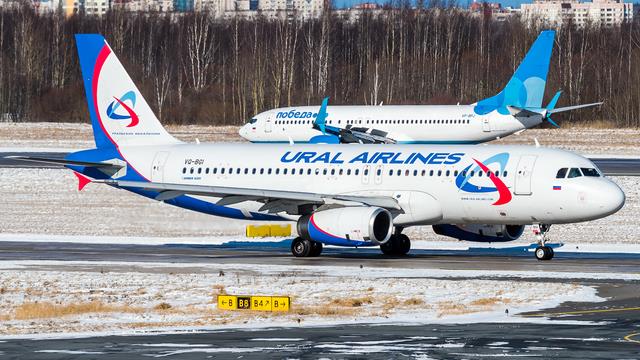 VQ-BGI:Airbus A320-200:Уральские авиалинии